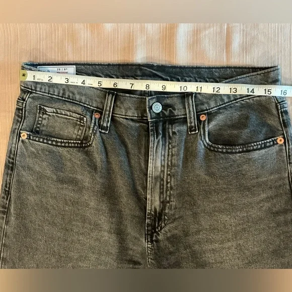 GAP Gray Black sandwash '90s Loose High Rise Jeans - Picture 3 of 11